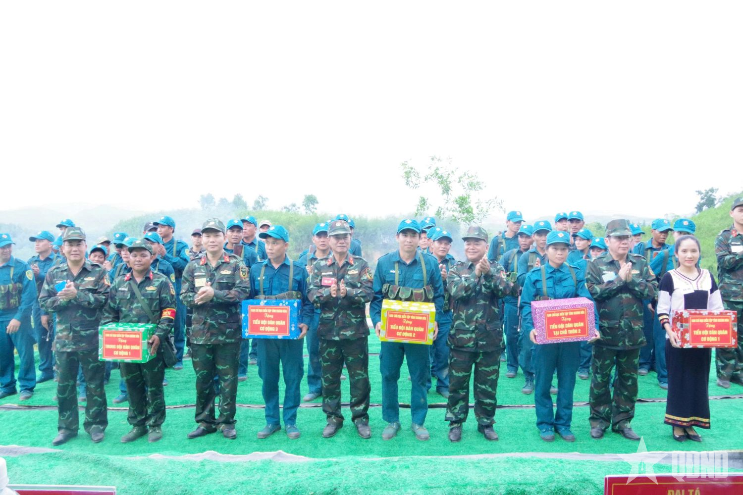 Xã Khánh Vĩnh (Khánh Hòa) hoàn thành tốt nhiệm vụ diễn tập